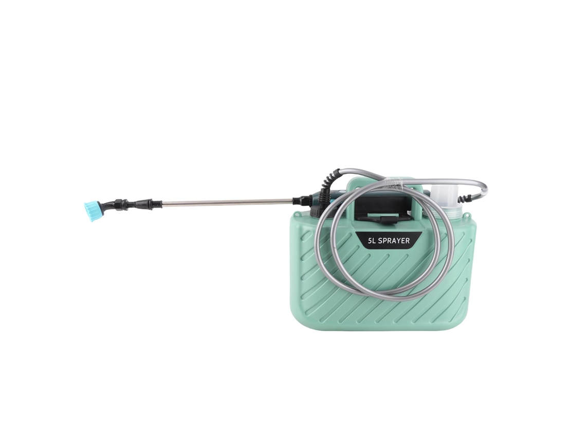 Pulverizador Elétrico Jardim 5l 3 Bicos Bateria Plantas Gramado