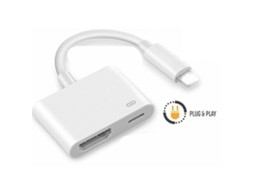 Adaptador 8pin Para Hdmi 1080p Fácil Instalação