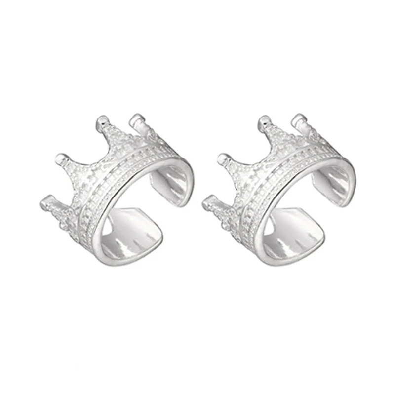Brincos de Pressão Coroa da Rainha, Acessórios de Festa Luxuosos, Elegantes e Leves para Mulheres. MDUG