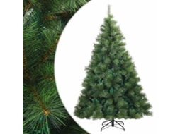 Árvore De Natal Moderna Articulada Vidaxl Verde Pvc (210 Cm)