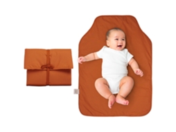 Bolsa De Muda De Bebé Impermeável Para Exterior, Dobrável E Arrumável, Pvc, Tamanho 50x70cm Vermelho Yuysan