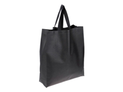 Conjunto de 4 Sacolas Compras Dobráveis ​​em Tecido Não Preto, Versáteis e Perfeitas para Superm Ercado Ou Eventos Trabalh GOKOCO