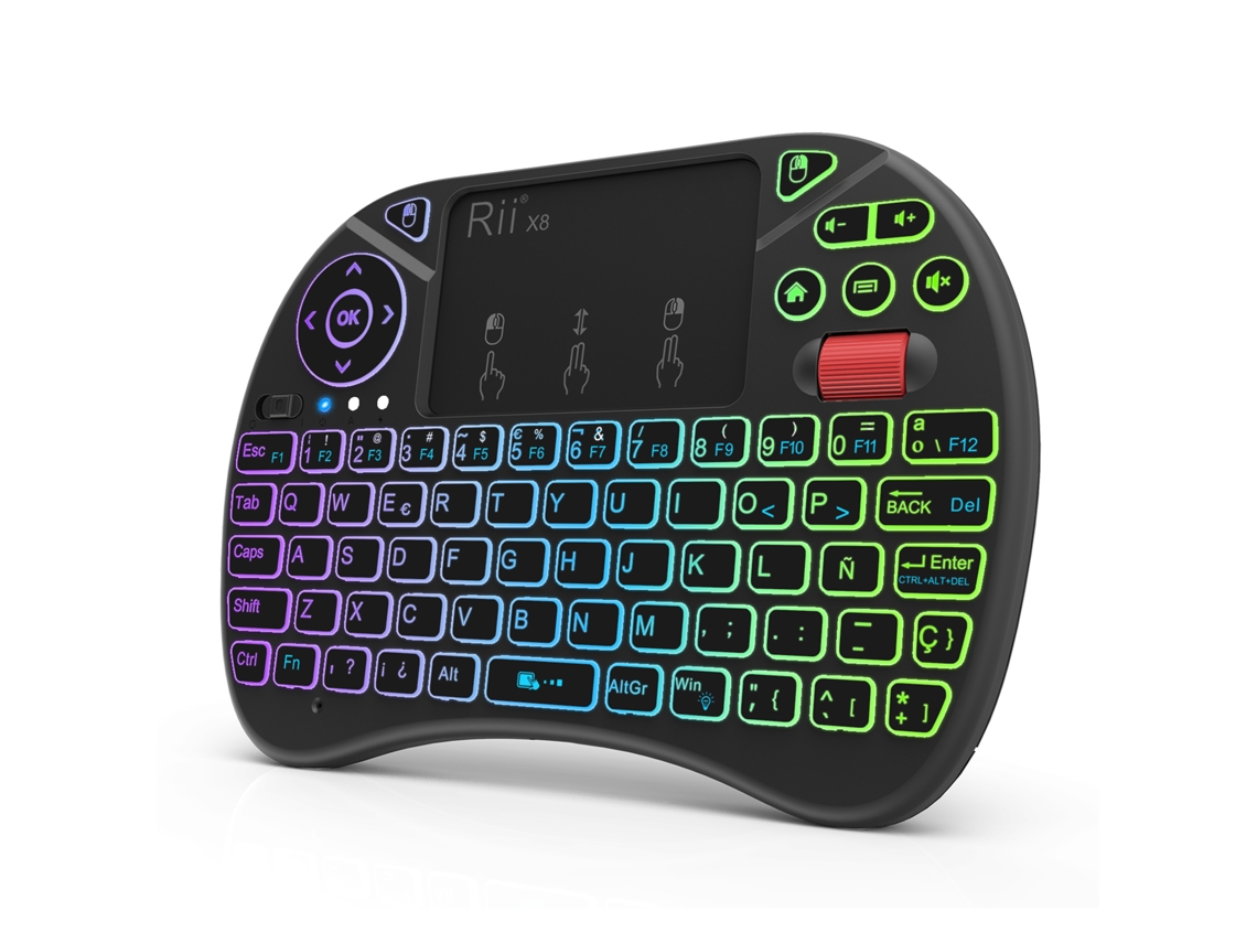 Teclado Sem Fio (espanhol) Com Touchpad E Retroiluminação