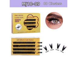 Kit De Cílios Falsos Segmentados - Sem Cola E Aspecto Natural