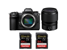 Z6 Iii + Z 35mm F/1.4 + 2 Sandisk 64gb Uhs ii 300mb/s + Ebook “20 Dicas para Fotos Que Impressionam” NIKON
