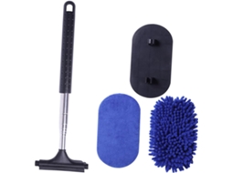 Escova De Limpeza De Para-brisa De Carro Com Cabo Ajustável, Ferramenta Para Limpador De Para-brisa
