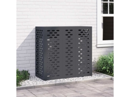 Vidaxl Capa De Ar Condicionado Antracite 110 X 50 X 105 Cm