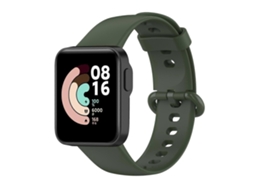 Pulseira De Silicone Para Relógio Com Fivela De Aço Preta Sólida