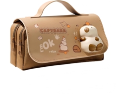 Bolsa Organizadora Escolar, Grande Capacidade, Organizador, Capivara AQUAFORGE
