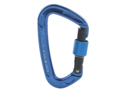 Fivela de Segurança Carabiner Alumínio 7075 Azul