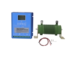 Controlador híbrido eólico-solar (compatível com 12V/24V, tipo Boost MPPT)