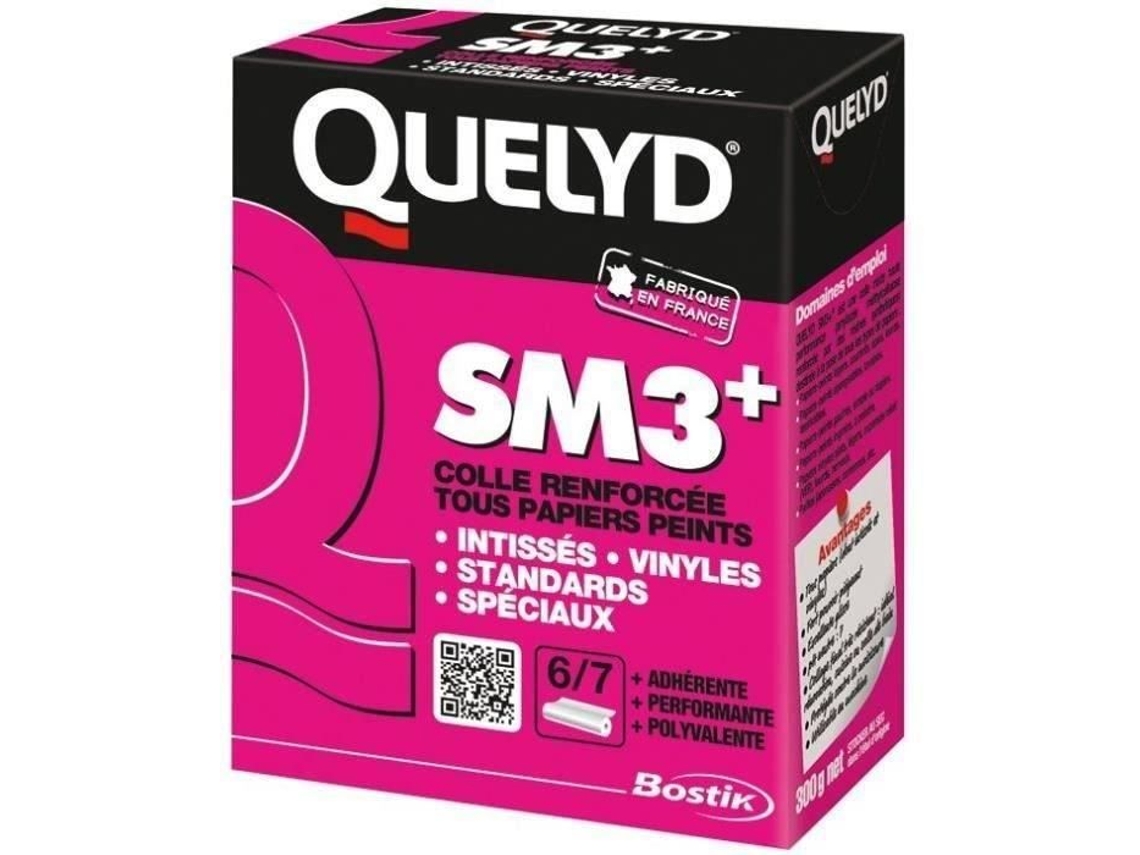 Cola Para Papel De Parede Quelyd 300 G Universal Fácil Aplicação Resistente