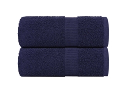 Wash Towel, Wash Towels Vidaxl Azul Algodão (30 X 30 Cm)