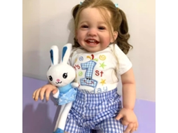 60cm Simulação Bebê Renascido Boneca, Boneca De Brinquedo Algodão