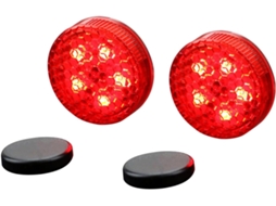 Ultechnovo Conjunto De 2-luzes Led Anticolisão Para Portas Carro, Luzes Estroboscópicas Impermeáveis Para Prevenir