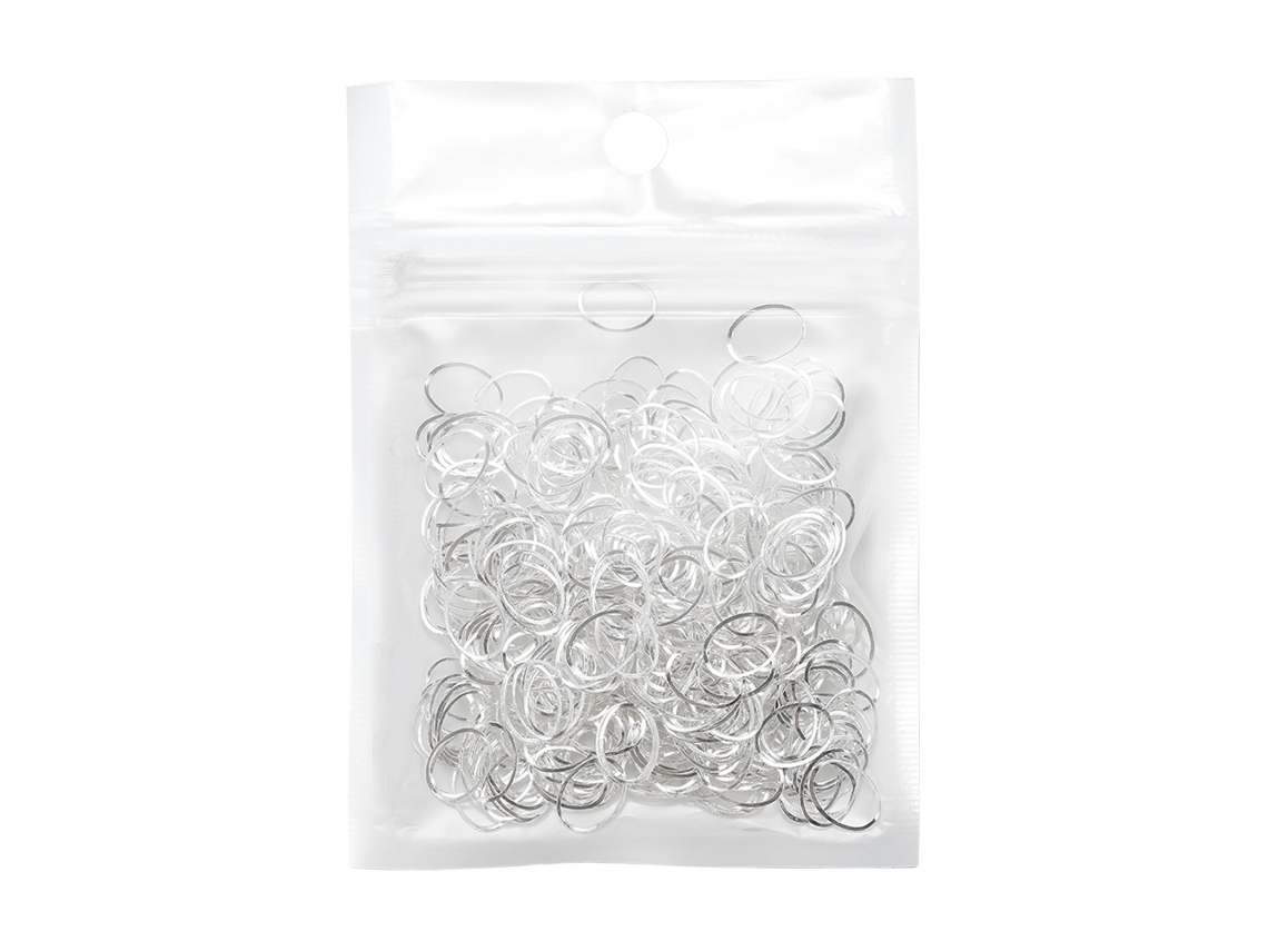 500 Peças/saco Decoração De Unhas Patch De Metal Redondo Oco Para Manicure(11)