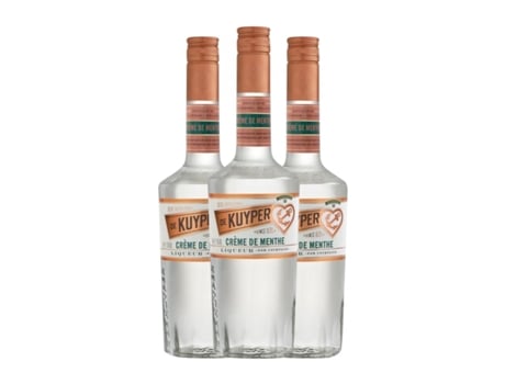 Licor Creme DE KUYPER Crème de Menthe (0.7 L - 3 Unidades)