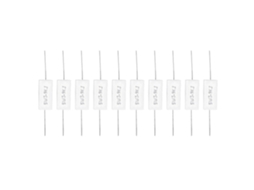 Veloriskku-10 Peças De Resistor De Cimento Potência 5w 3.9kr Precisão ±5% Componentes Eletrônicos Para Pcb