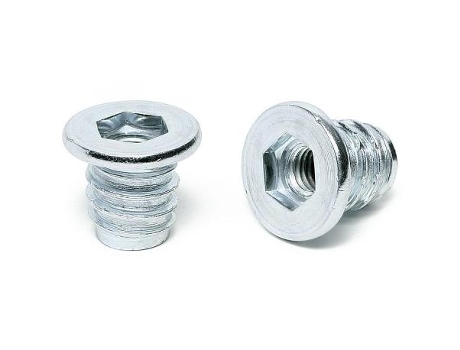 Tuerca emb.c/ancha allen 10 m8x17 zincado izquierda rosca a izquierda. material:hierro zn.-