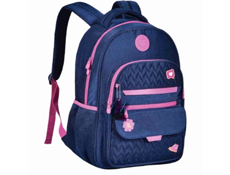 Mochila Patches Azul
