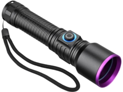 Lanterna Ultravioleta De 365 Nm Para Detecção Falsificações Com