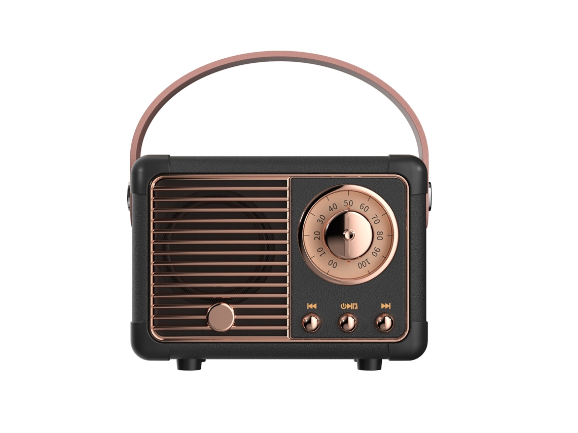 Caixa de Som Bluetooth EOOCOO (vintage Criativa, Mini Portátil)