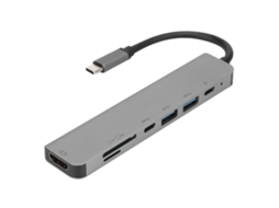 Docking Station (expansão Hdmi Leitura De Cartão Tf) Estação De Docking Usb-c 7 Em 1