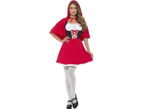 Fato de Mulher DISFRAZZES Capuchinho Vermelho (Tam: XL)