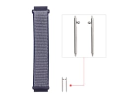 Pulseira de nylon para relógio Samsung Gear S2 Classic (azul)