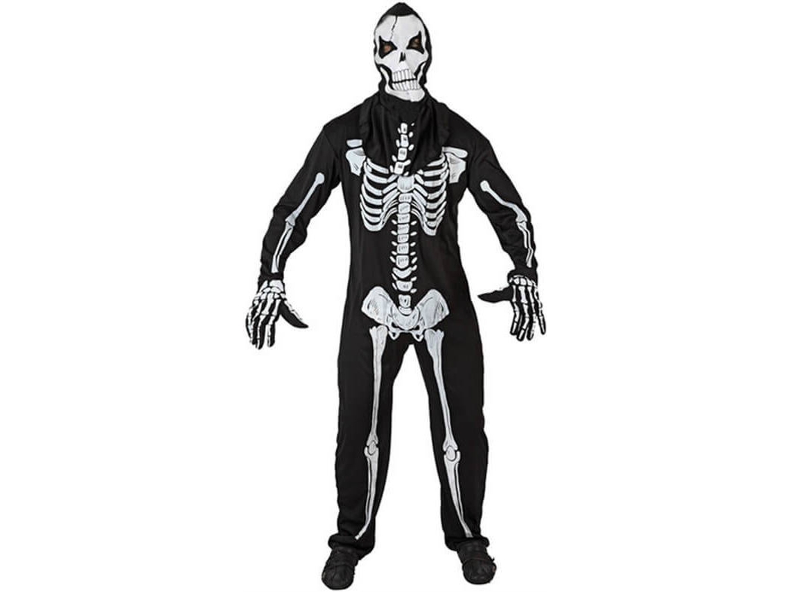 Fato de Homem DISFRAZZES Esqueleto Vivo (Tam: XL)
