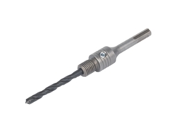 Wolfcraft 5955000 - 1 mandril de fixação com broca de centragem SDS-plus