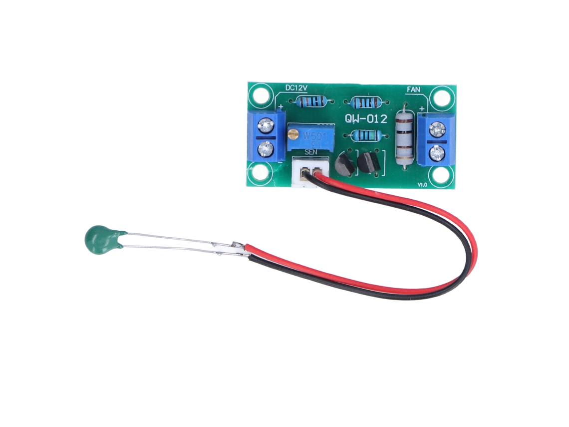 Módulo De Ventilador Com Controle De Temperatura 12v