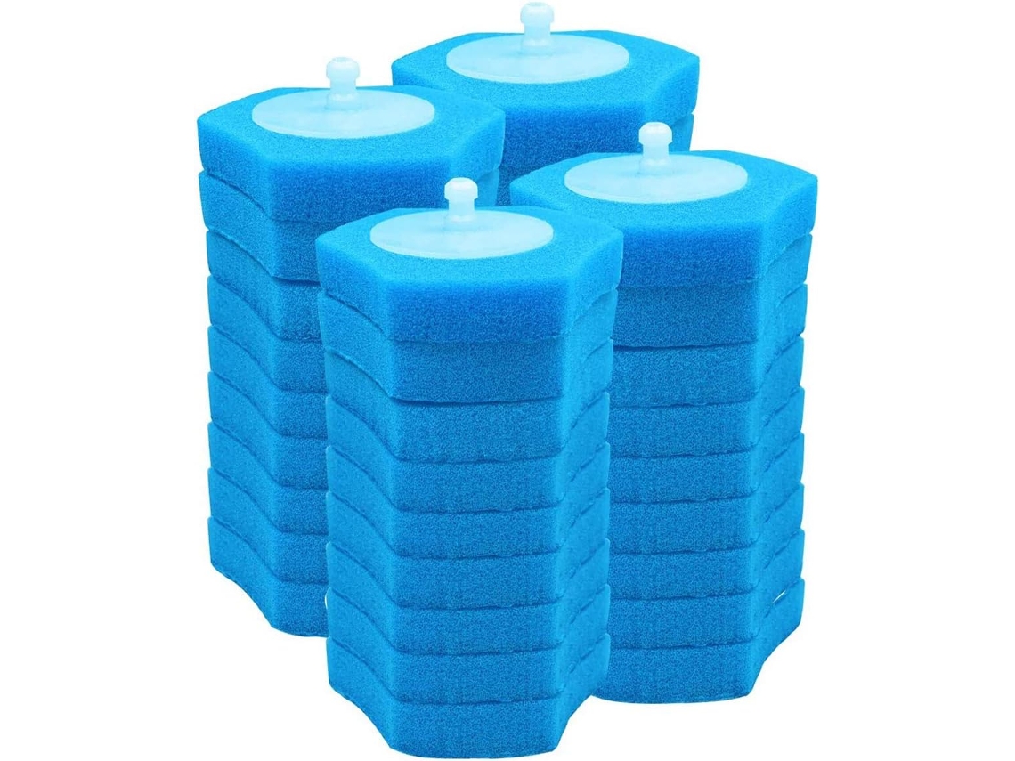 Conjunto De 36 Cabeças De Reposição Para Escova De Vaso Sanitário, Compatíveis Com O Limpador De Vas Gokoco