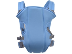 Mochila Transportadora Canguru Ergonômica E Respiráve Em Malha Para Bebê De 1 A 4 Anos Azul Claro
