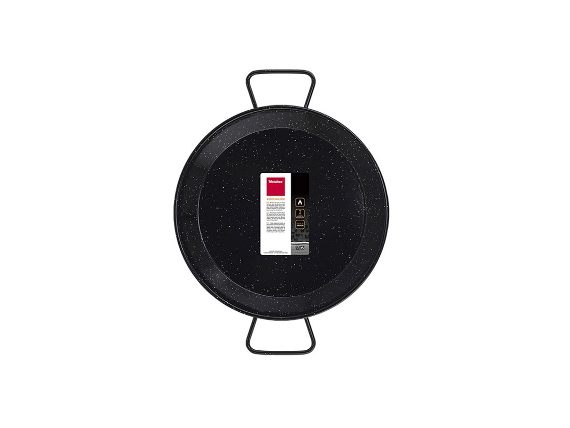 Panela MELTATEX Aço Esmaltado Vitrificado 32 Cms 5