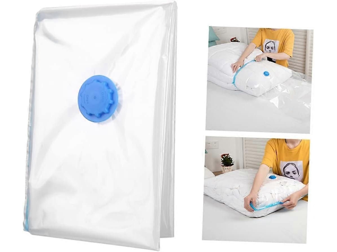 Saco De Armazenamento A Vácuo, Grande, Sacos Para Guardar Roupas, Vác Uo, Edredons Selados Dobrável, Compressão Dobrável.