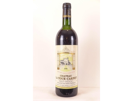 Vinho Tinto CHÂTEAU LA TOUR CARNET 1978 (75 cl - 1 unidade)