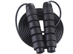 Corda De Pular Com Cabo Confortável, Fio De Borracha Grosso, Acessório Fitness, Corda De Pular Para Mulheres, Adultos E