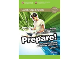 Livro Cambridge English Prepare! Level 7 Students Book and Online Workbook de James Styring, Nicholas Tims et al. (Inglês)