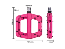 Pedais de Bicicleta Business MTB antiderrapantes 9/16 polegadas S/MARCA