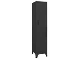 Locker Cabinet, Locker Cabinets Vidaxl Antracite Aço (n/a)