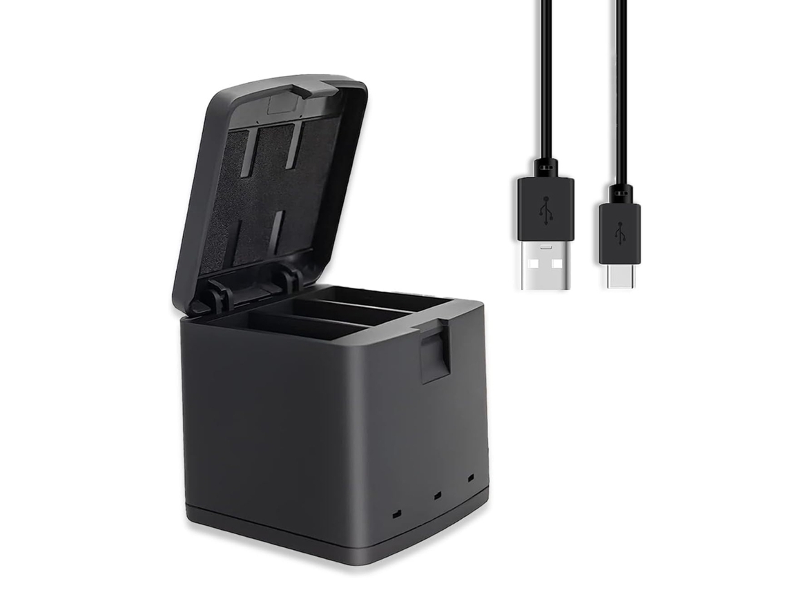 Bateria De 2200mah Para Insta360 Ace Pro, Carregador Led 2+3 Slots Pro E Acessórios Bateria.-aquaforge