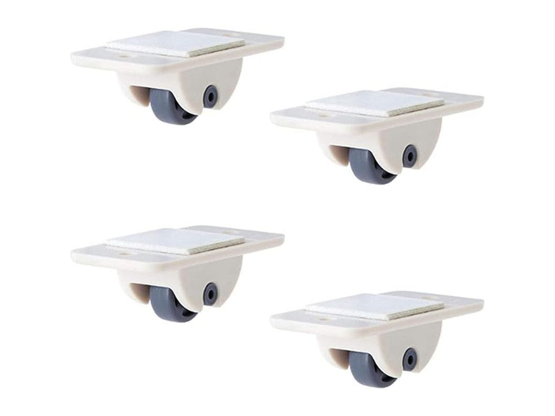 S/MARCA ruedas de Caster para Cajas de Almacenamiento Linjou, Beige, para Muebles y Contenedores