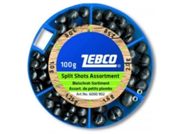 Chumbos ZEBCO Sortimento split shot coarse