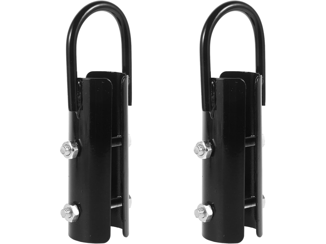 2 Grampos De Ferro, Design Leve E Portátil Para Corda Escalada 38mm,