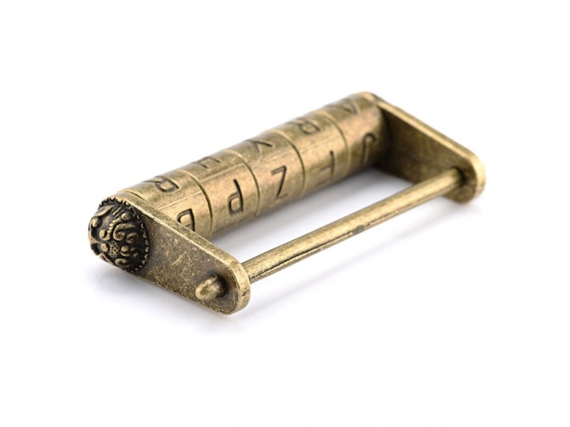 Cadeado, Com Código, Em Liga De Zinco, 5 Cm, 2 Cm, Para Armários, Para Uso Interior E Exterior - Elysve