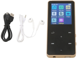 Lecteur Mp3 Mp4, Bluetooth Écran Pouces, Portable Haut-parleur Sportive, Avec 1, 8 Hifi Pour Pied Prise