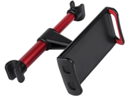 Suporte padrão para cabeçote de carro, em metal e ABS, para tablet e celular.
