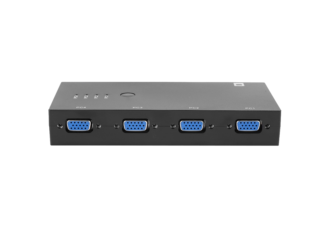 Aetheria conversor de Vídeo Vga 4 em 1 Adaptador 500mhz Banda Larga Resolução 1920x1440 Preto
