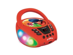 Miraculous, Leitor de Cd Bluetooth, Iluminado AQUAFORGE